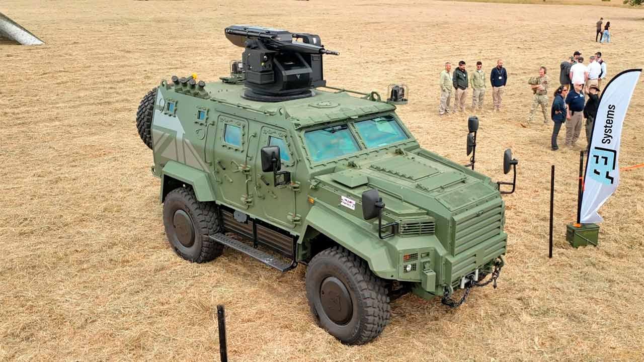 首次展示：CANiK在英國將VENOM LR機砲整合至Dragon 4×4裝甲車