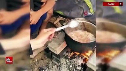 Gazze'de 7 ay sonra sofraya gelen et sevindirdi