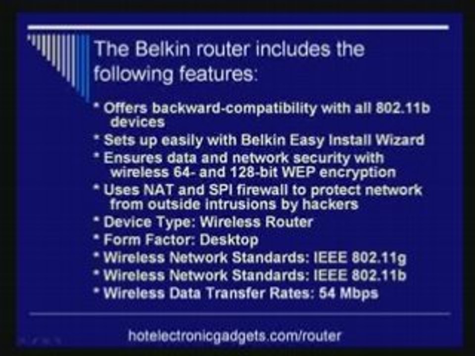 Belkin Wireless Cable/DSL Router