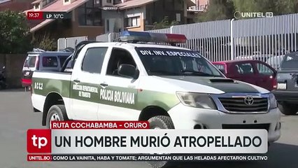 Hallan a una persona desmembrada en la ruta Cochabamba – Oruro