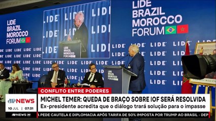 Michel Temer acredita que diálogo trará solução para o IOF; Vilela e Trindade comentam