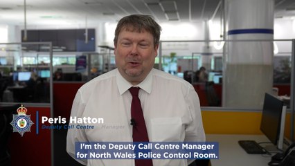 North Wales Police urge people 'Make the Right Call' and think before calling 999