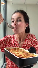 Savoury clafoutis with cherry tomatoes and tuna