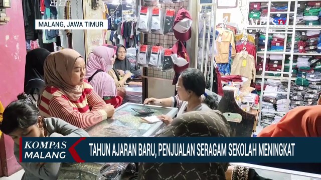 Tahun Ajaran Baru, Penjualan Seragam Sekolah Meningkat