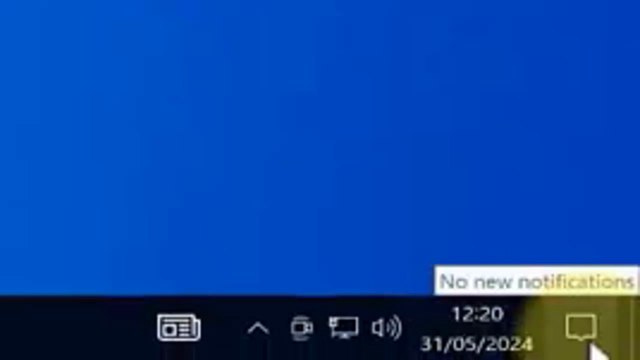 How to Fix Action Center Icon is Gone or Missing from Taskbar in Windows 10 (3 Easy Methods) ✔️