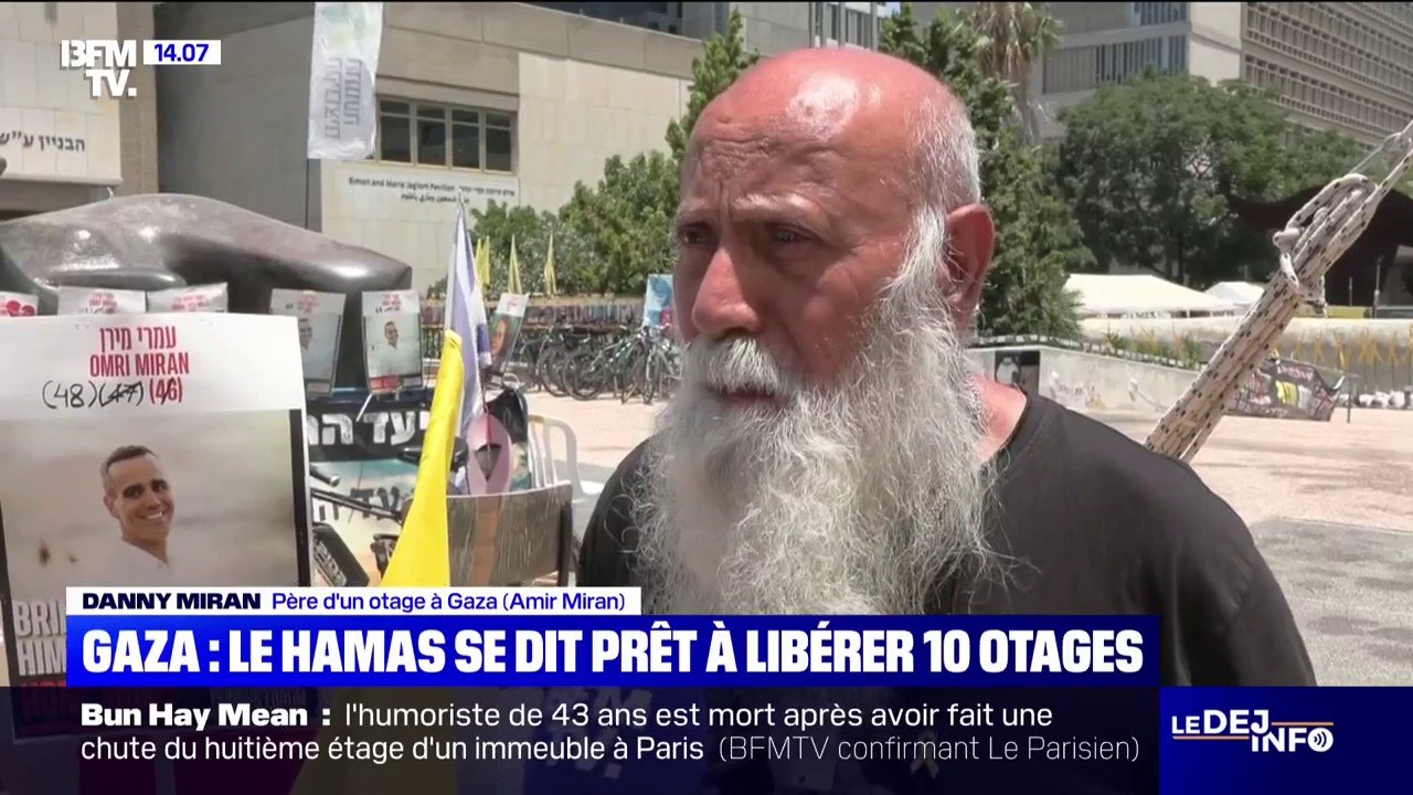 Libération d'otages israéliens: "Ça avance mais c'est décevant", confie le père d'un otage à Gaza