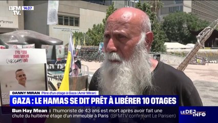 Libération d'otages israéliens: "Ça avance mais c'est décevant", confie le père d'un otage à Gaza