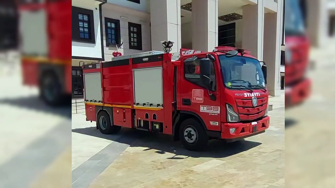 Boyabat Belediyesi’ne yıllar sonra yeni itfaiye aracı