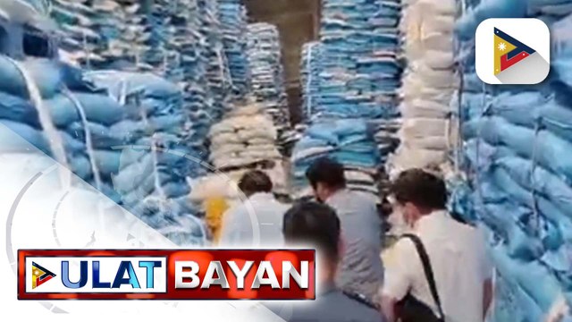 Nasa 26-K na sako ng smuggled na bigas, nadiskubre sa isang warehouse sa Talisay City