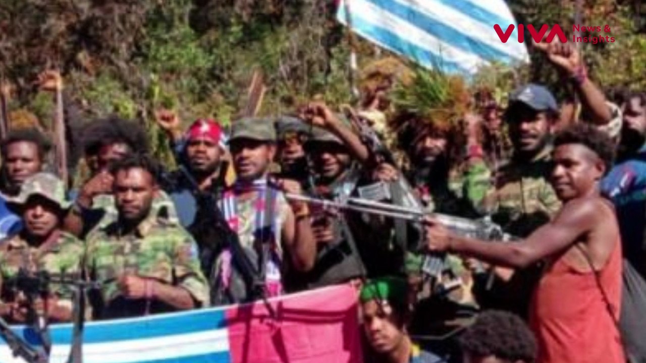 KKB Guncang Puncak Papua! Bakar Rumah Bupati