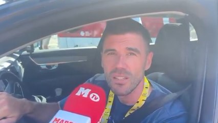 Iván Velasco, responsable del buen hacer de Movistar en la crono