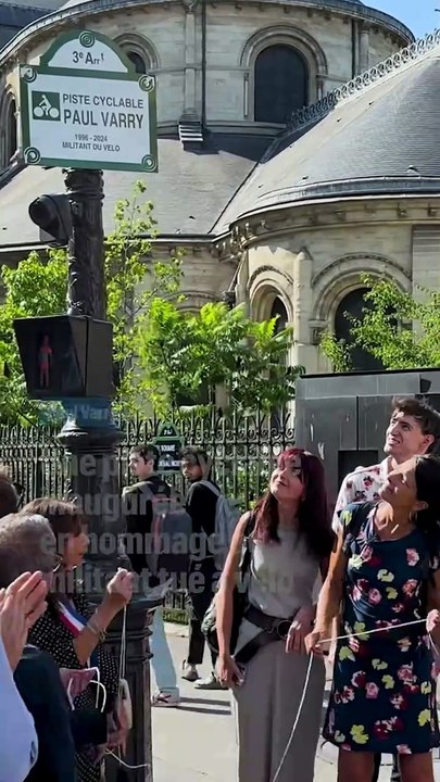 Paris inaugure une piste cyclable en hommage à Paul Varry