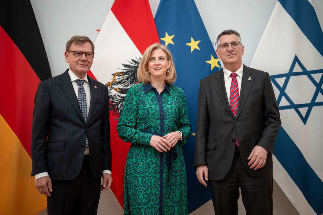 Nahost-Gespräche in Wien: Saar sagt mehr Hilfslieferungen für Gaza zu