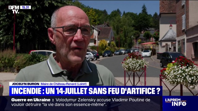 Feux d'artifice et risque d'incendie: C'est toute une organisation qui sera mise à plat , craint le président de Feux de Loire