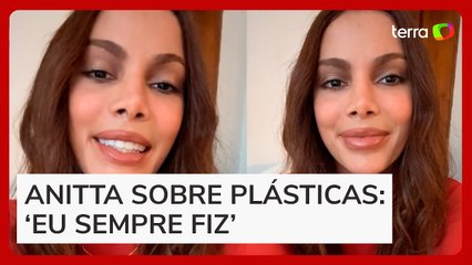 Anitta fala pela primeira vez sobre a repercussão das novas plásticas