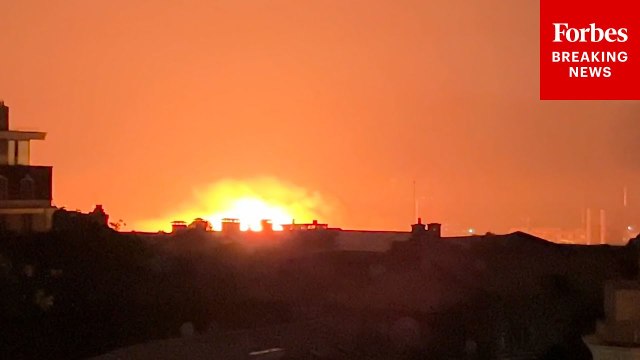 Kyiv, Ukraine, Is Hit By Russian Airstrikes