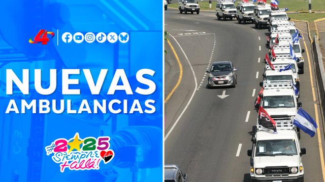🚑✨ Más salud para todos: MINSA incorpora 22 nuevas ambulancias en Nicaragua