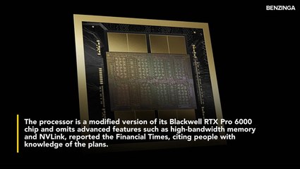Nvidia Prepares China-Specific AI Chip Amid US Export Curbs As CEO Jensen Huang Plans Beijing Visit Next Week To Reassure Market
