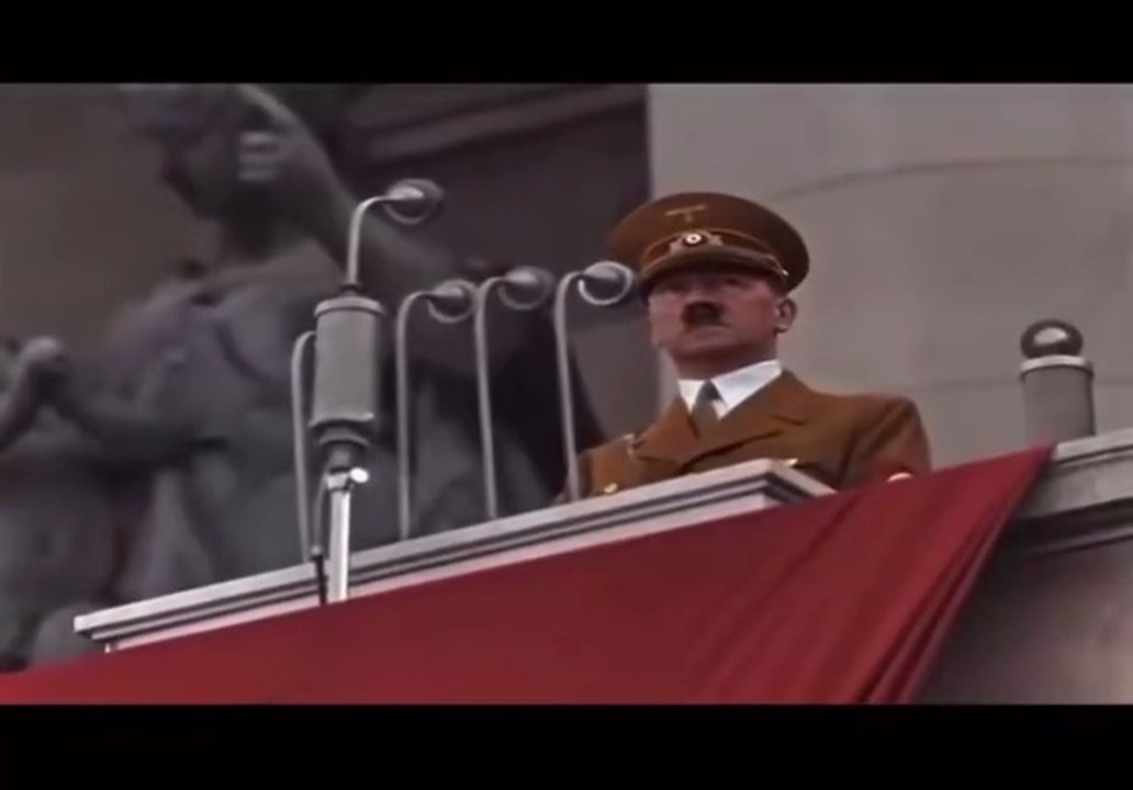 Historic speech by Hitler on the occasion of the 1938 Anschluss (English Subtitles)