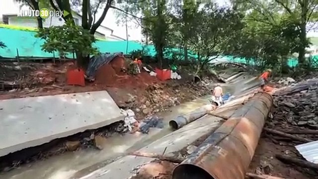 Casi 3 mil metros cúbicos de basura recogida y más de 500 animales atendidos en medio de la lluvia