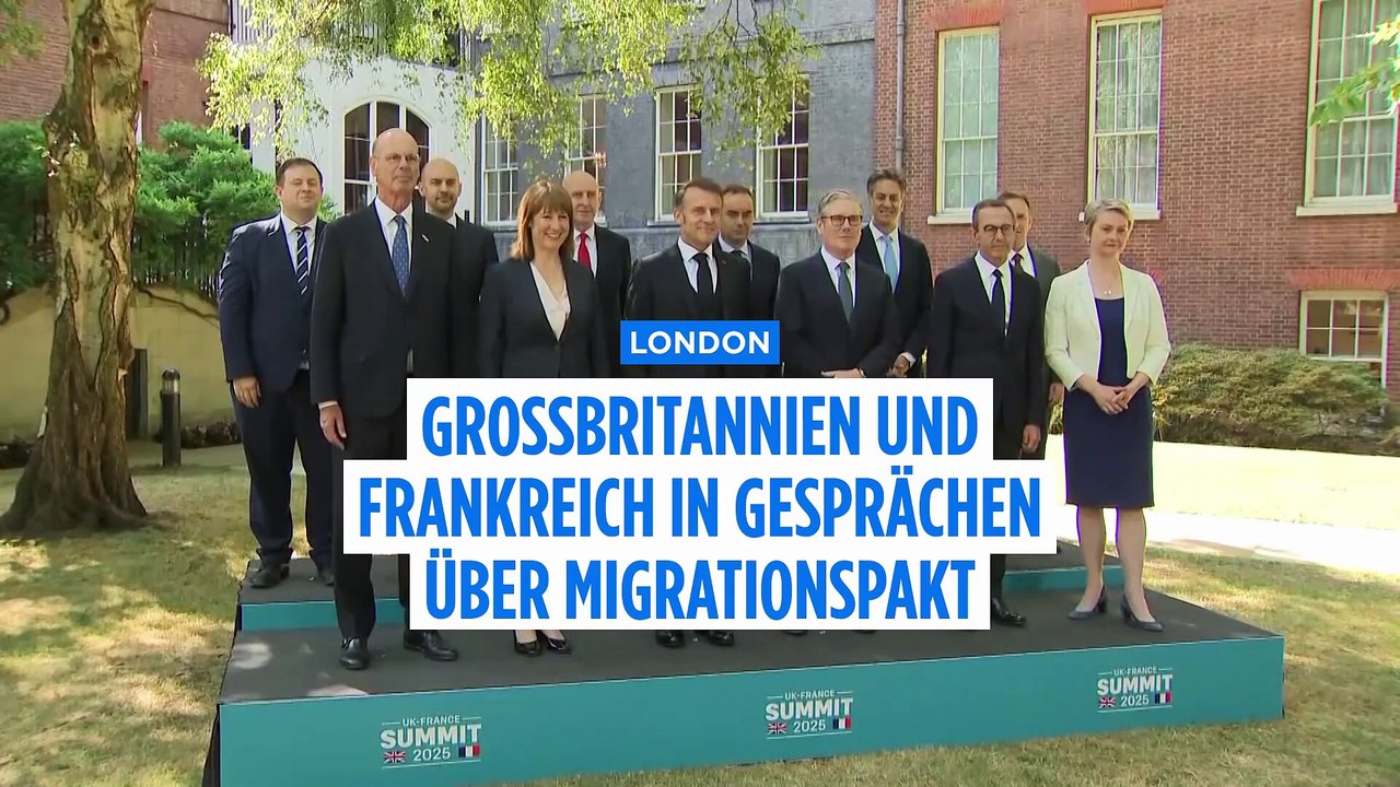 Großbritannien und Frankreich planen Migrationsabkommen