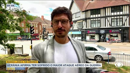 Ucrânia afirma ter sofrido o maior ataque aéreo da guerra