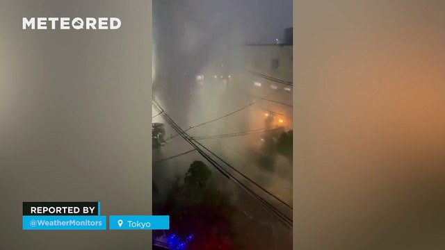 Heavy rain causes catastrophic flooding in Tokyo, Japan! Warnings have been issued alerting the population about the risk of disaster
