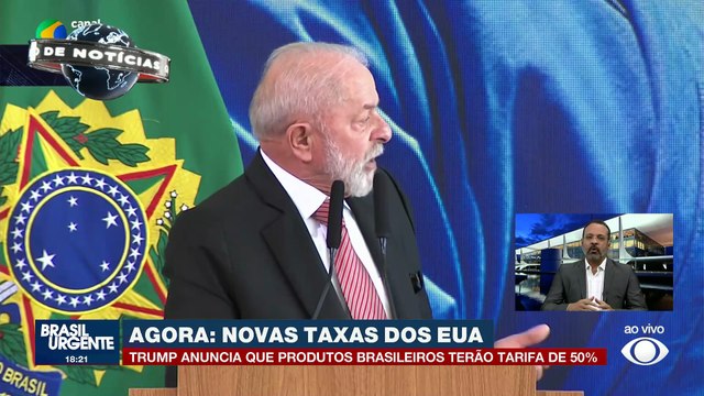 Trump anuncia taxas de 50% contra todos os produtos brasileiros a partir de agosto