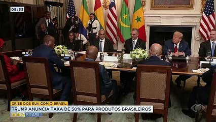 Veja o que diz carta de Trump à Lula sobre tarifas de 50% ao Brasil