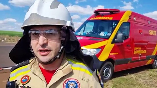 Acidente na BR-163: Motorista não estava presa às ferragens, mas não conseguia sair do veículo , afirma oficial