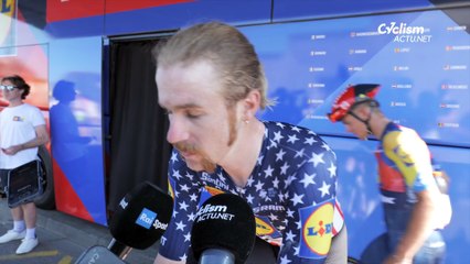 Tour de France 2025 - Quinn Simmons : "Malheureusement pour moi, on se souvient que de ceux qjui gagnent, non ?"