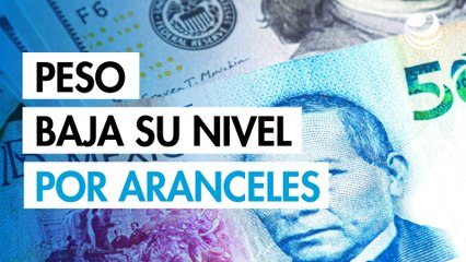 Peso mexicano se deprecia tras anuncios de aranceles de Donald Trump