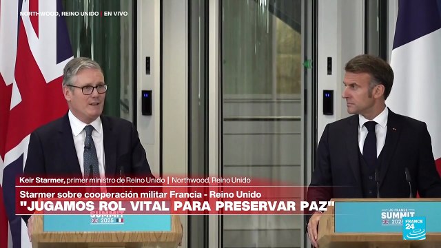 Francia y Reino Unido sellan acuerdo migratorio y anuncian cooperación en la disuación nuclear