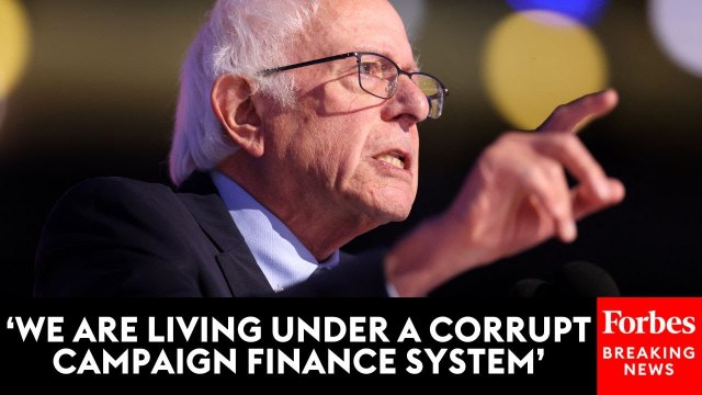 'That Sound Like A Democracy To You?': Bernie Sanders Rails Against Campaign Finance System