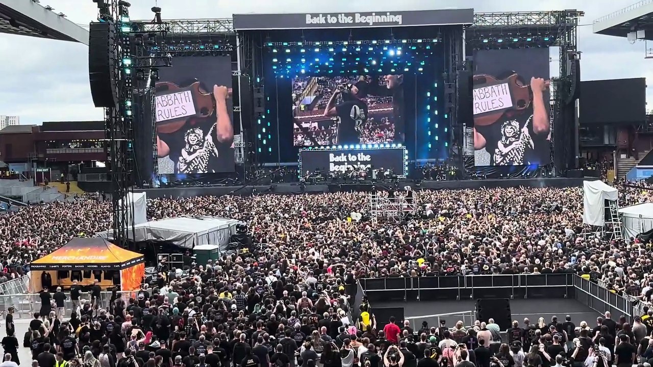 Back to the Beginning - Snowblind (Black Sabbath cover) ft. Billy Corgan, Tom Morello, KK Downing, Adam Jones, Rudy Sarzo & Danny Carey - Live at Villa Park, Birmingham, UK - July 5, 2025