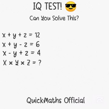 Only 1% Can Solve This! 🧠🔥 | Mind-Bending Math IQ Test