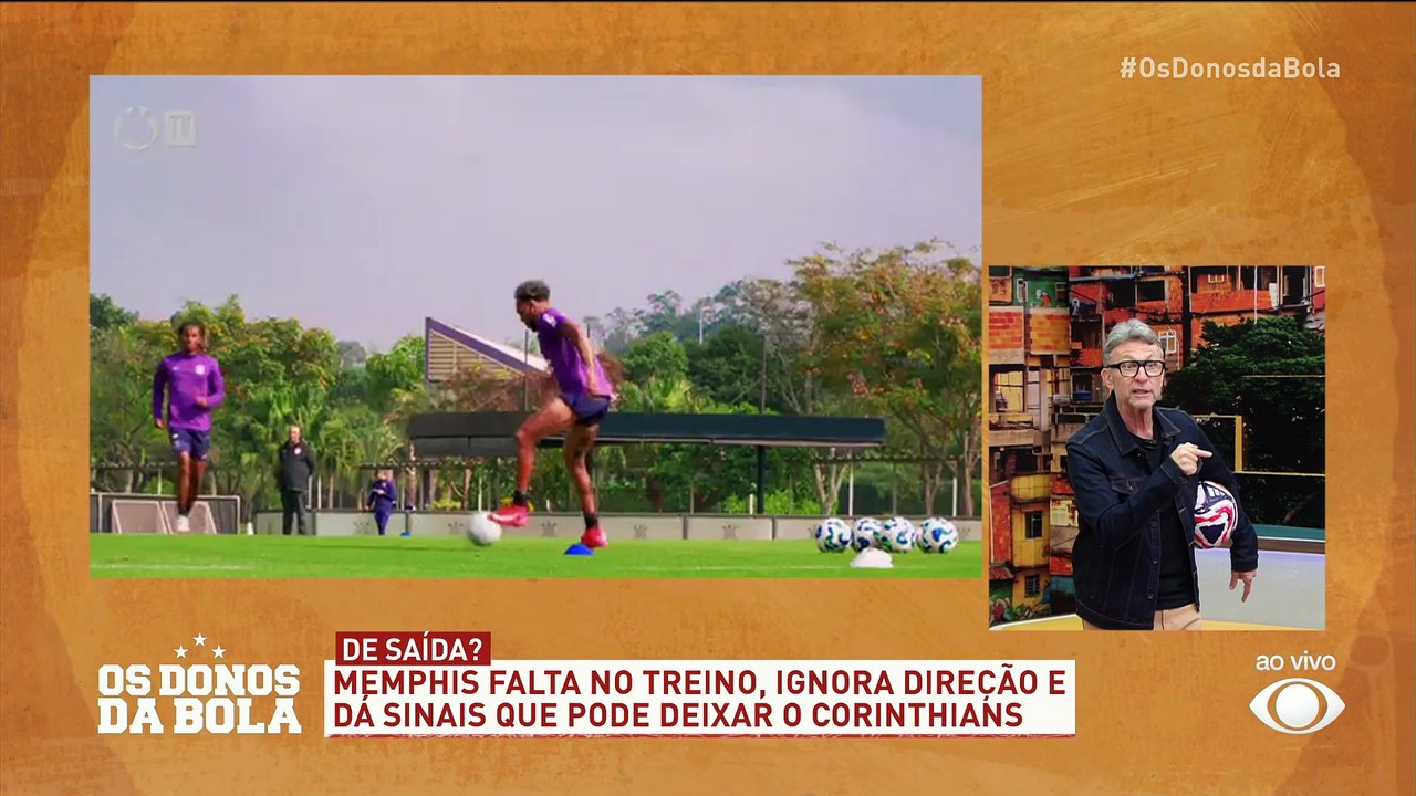 Debate Donos: O que acontece com o Corinthians se Memphis Depay sair do clube?