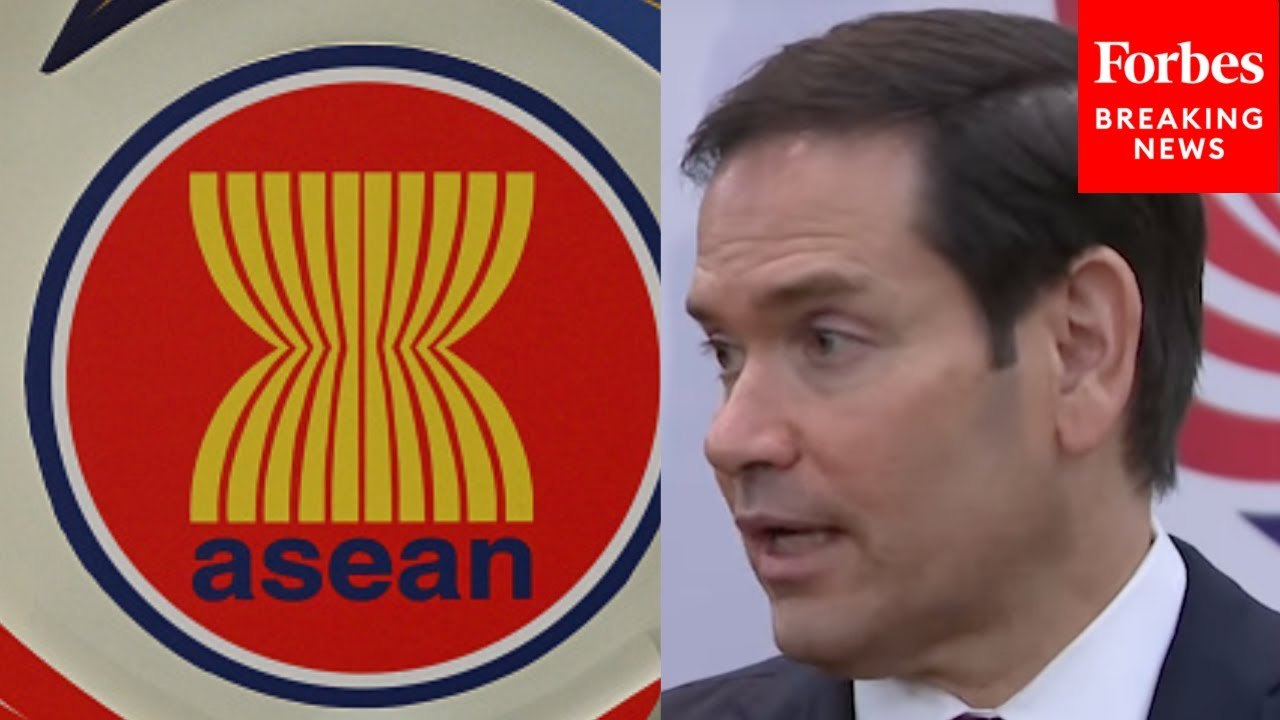 Secretary Of State Marco Rubio Asked How 'Big An Irritant' Tariffs Are For ASEAN Countries