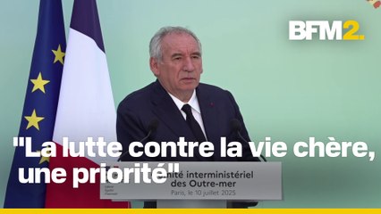 Comité interministériel des Outre-mer: la prise de parole de François Bayrou et Manuel Valls