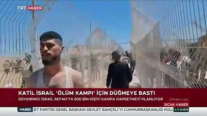 Soykırımcı İsrail'den 'Naziyonist' kamp planı