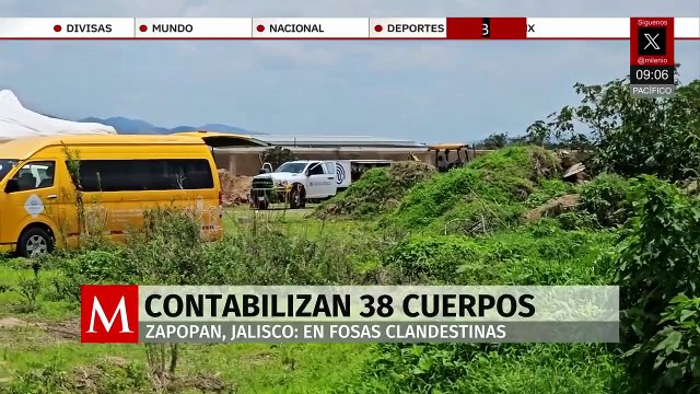 Hallan 38 cuerpos en Zapopan; van 223 bolsas recuperadas de dos fosas clandestinas