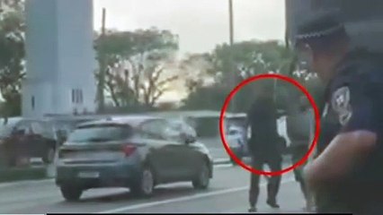 Guarda agride homem durante abordagem em SP