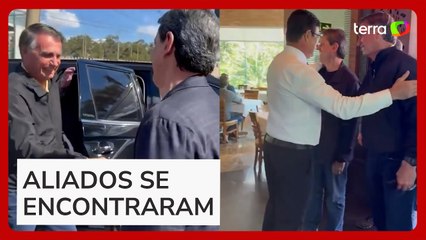 Bolsonaro e Tarcísio se reúnem para almoço em Brasília após Trump taxar o Brasil