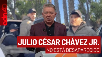 Julio César Chávez Jr. no estaba desaparecido, está bajo la custodía del ICE I Todo Personal