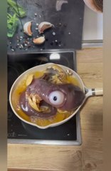 cooking weird egg and potato from out of this world recepie