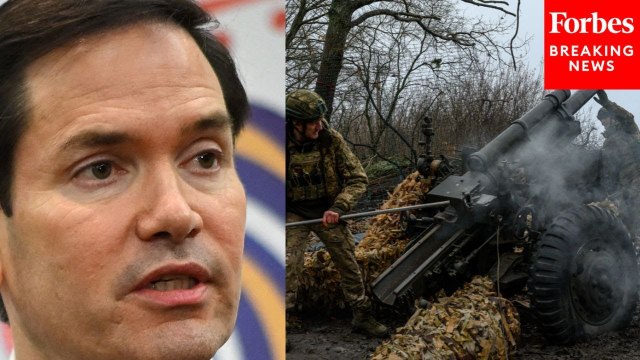 Marco Rubio Claims Weapons Pause On Ukraine Was To Ensure U.S. 'Had Sufficient Stockpiles'