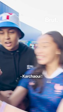 Avec les supporters des Bleues à l'Euro 2025