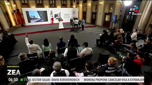 Claudia Sheinbaum informa sobre el avance de la construcción de trenes de pasajeros