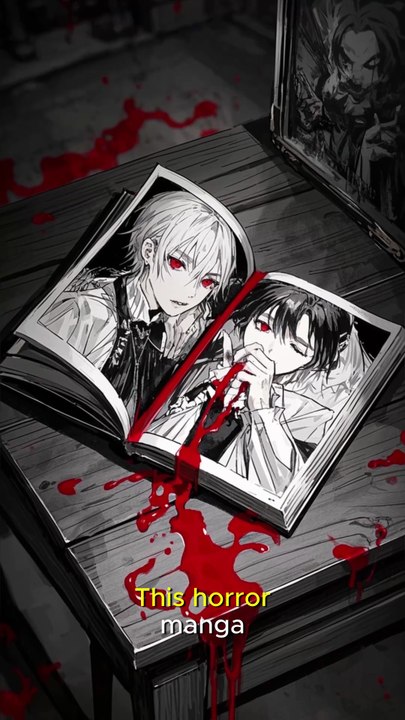 Scary Horror Manga with a Creepy Witch & Village Mystery! 😱 #Shorts