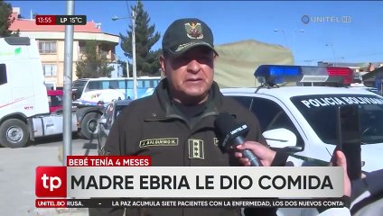 Investigan la muerte de bebé atragantado por comida que le dio su madre en estado de ebriedad